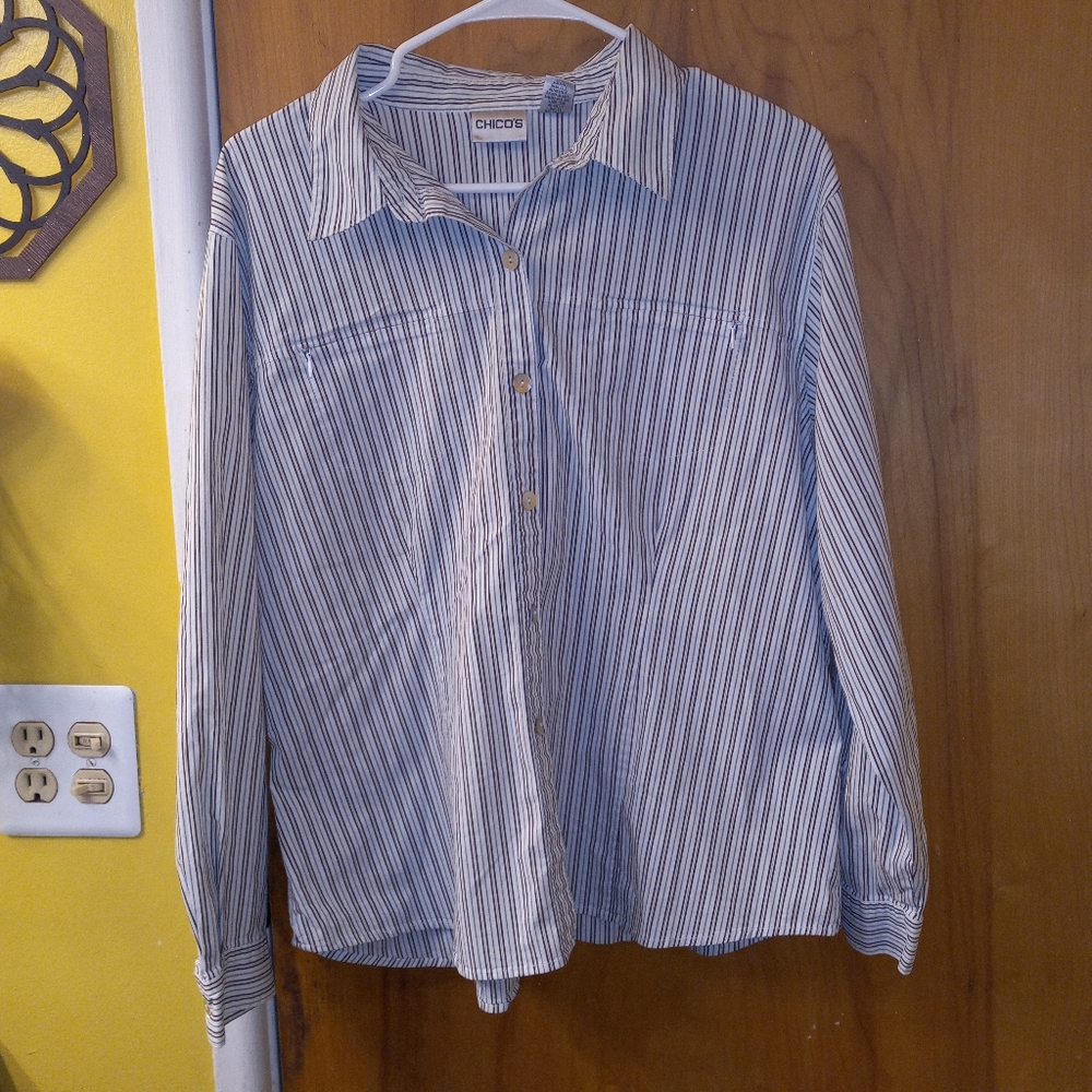Chicos Button Down - image 1